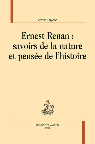 203 - Ernest Renan - Azélie Fayolle