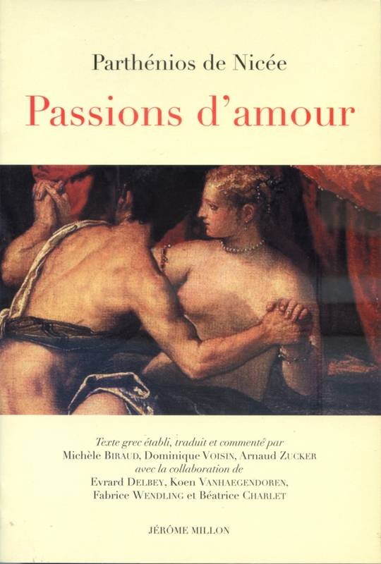 Passions D'Amour - Parthénios De Nicée