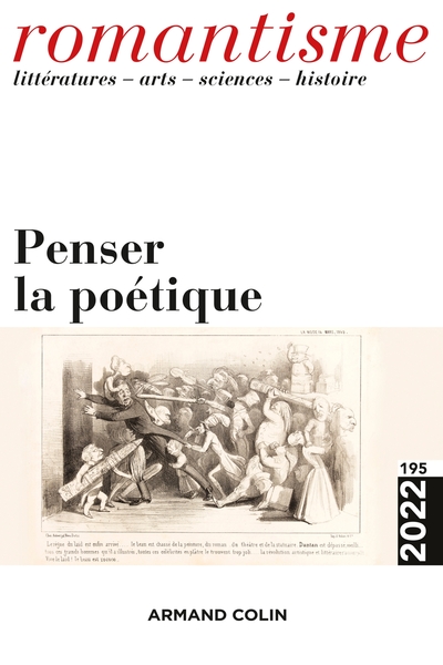 Romantisme N°195 1/2022 Penser la poétique