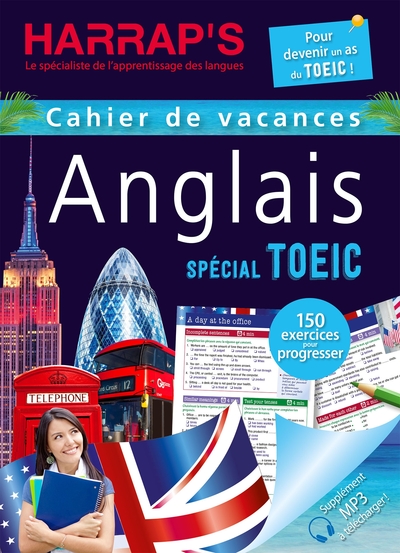 Cahier de vacances HARRAP'S ados spécial TOEIC