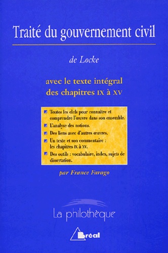 Traité du gouvernement civil - Locke