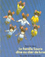 famille souris dine au clair de lune