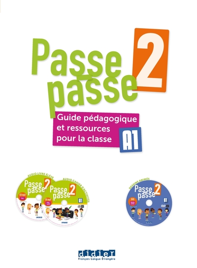 Passe - Passe Niv. 2 - Guide Pédagogique + 2 Cd Mp3 + Dvd