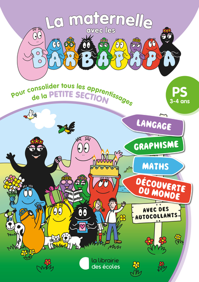 La maternelle avec les Barbapapa Tout-en-un - PS (2024) - Marie-Christine Lorho