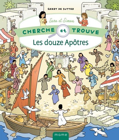 Cherche et trouve Sara et Simon   Les douze Apôtres - Geert de Sutter