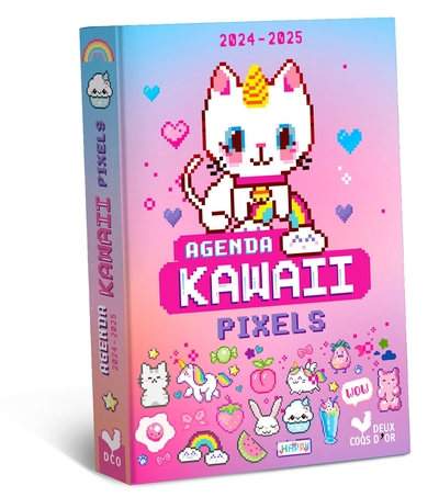 Agenda Pixels Kawaii 2024-2025