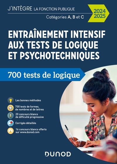 1 - Entraînement intensif aux tests de logique et psychotechniques - 2024-2025