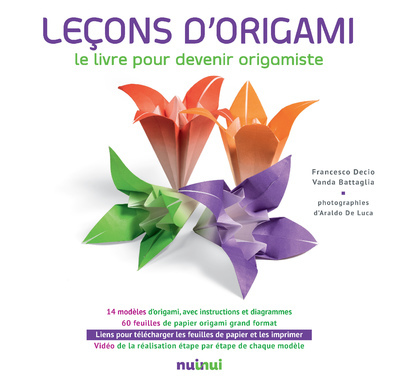 Leçons d'Origami - Le livre pour devenir origamiste