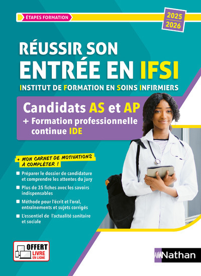 Réussir son entrée en IFSI - Candidats AS et AP + formation professionnelle continue (FPC) IDE - Tewfik Lahcene