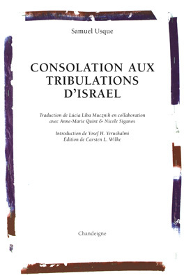 Consolation aux tribulations d'Israël (1553)