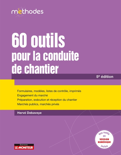 60 outils pour la conduite de chantier