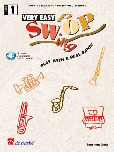 Fons Van Gorp : Very Easy Swop - Play With A Real Band! - Trombone / Euphonium Bc/Tc + Audio Online