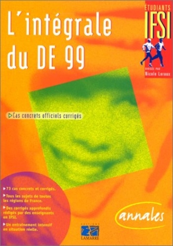 L'intégrale du DE 99