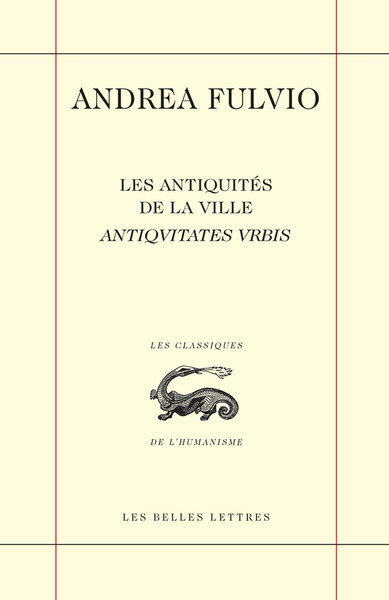 Les Antiquités de la ville / Antiqvitates vrbis