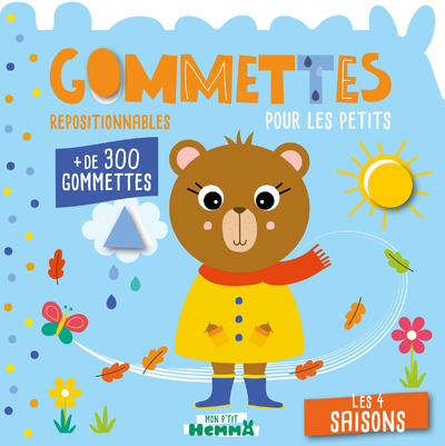 Mon P'tit Hemma Gommettes pour les petits - Les 4 saisons - Collectif