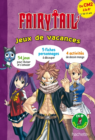 Fairy Tail - Jeux De Vacances 2024 - Du Cm2 À La 6e