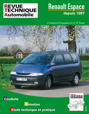 Renault Espace depuis 1997 - moteurs 4 cylindres essence et Diesel