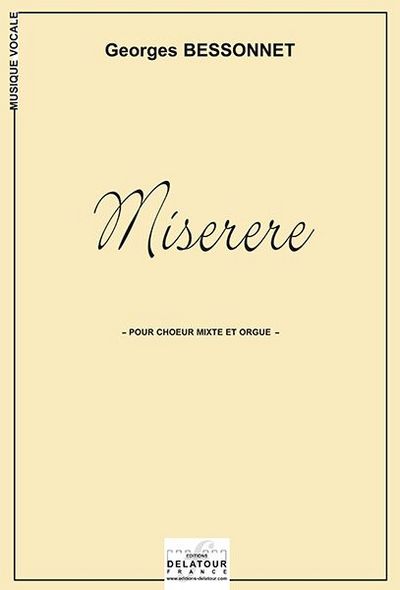 Miserere Pour Choeur Mixte Et Orgue