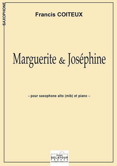 Marguerite Et Josephine Pour Saxophone Alto Et Piano