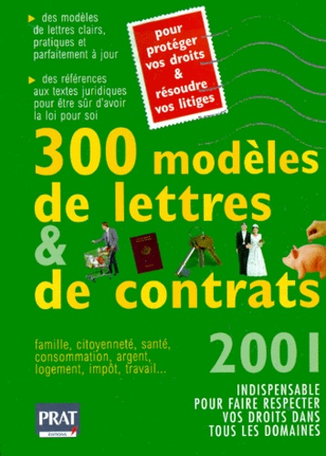 300 modèles de lettres et de contrats