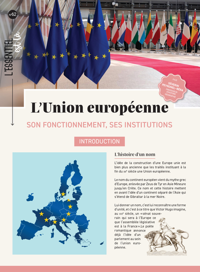 L'Union européenne - Dépliant - Séverin  Peyronel-béra