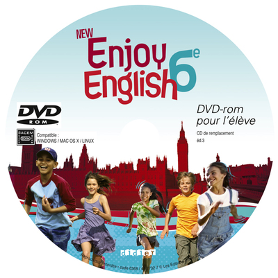 New Enjoy 6e - DVD rom élève de remplacement - Michèle Meyer