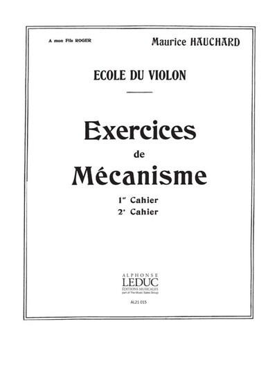 M. Hauchard: Exercices De Mecanisme Vol.2