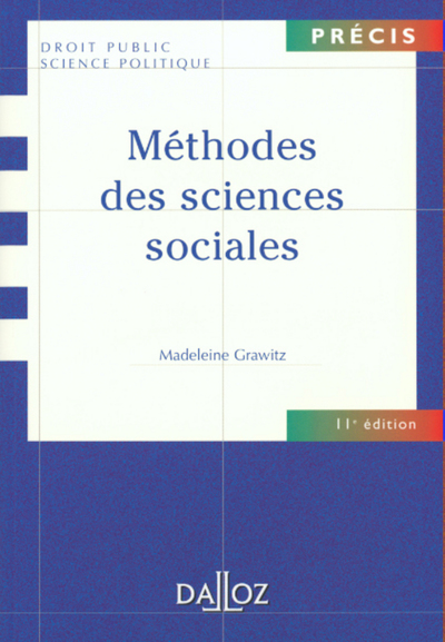 Méthodes des sciences sociales