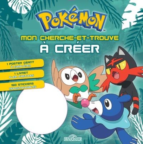 Pokémon - Mon cherche-et-trouve à créer (Brindibou, Flamiaou, Otaquin) - The Pokémon Company