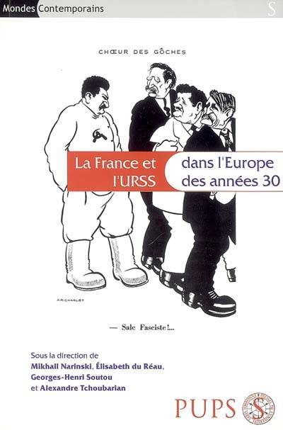 France et l'urss dans l'Europe des années 30 - Collectif