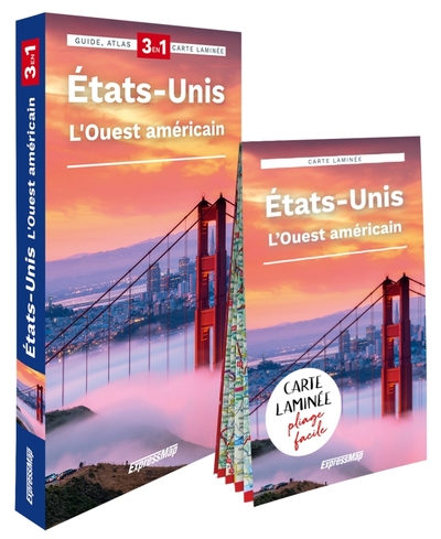 États-Unis. L'Ouest Américain / Usa. West (Guide 3en1)