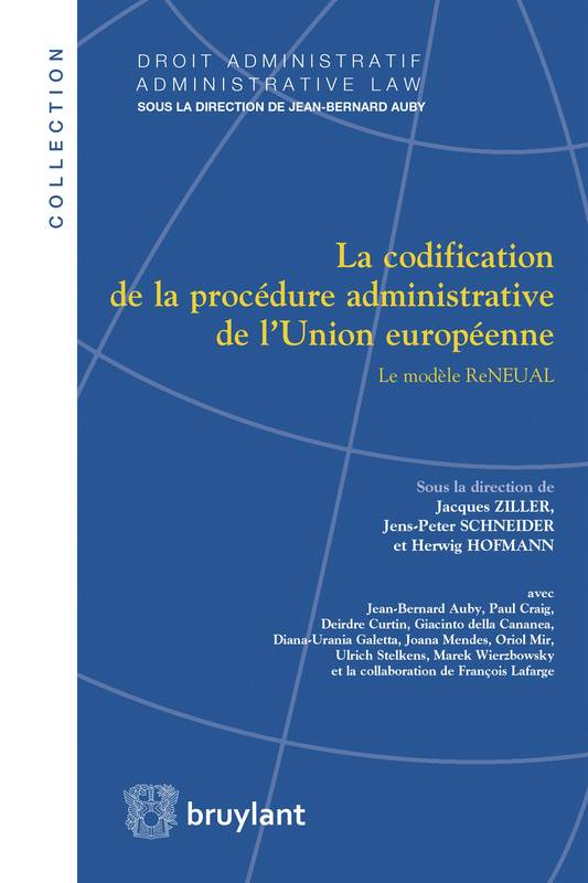 La codification de la procédure administrative de l'Union européenne