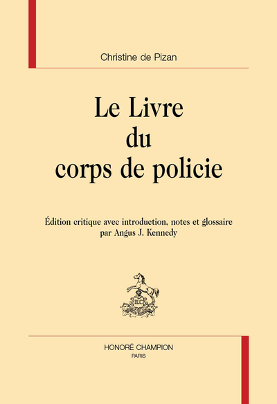 1 - Le livre du corps de policie