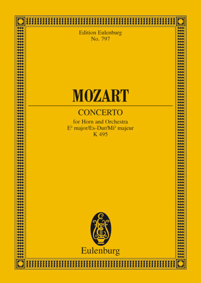 Eulenburg Miniature Scores Volume 4 - Wolfgang Amadeus Mozart