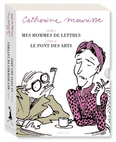 Mes hommes de lettres; Le pont des arts - Catherine Meurisse