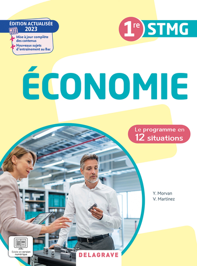 Le programme en situations - Économie 1re STMG (2023) - Pochette élève