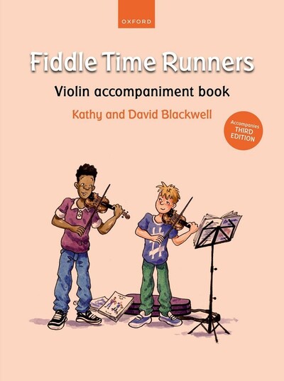 Kathy & David Blackwell : Fiddle Time Runners Violin Accompaniment Book (3Eme Edition)