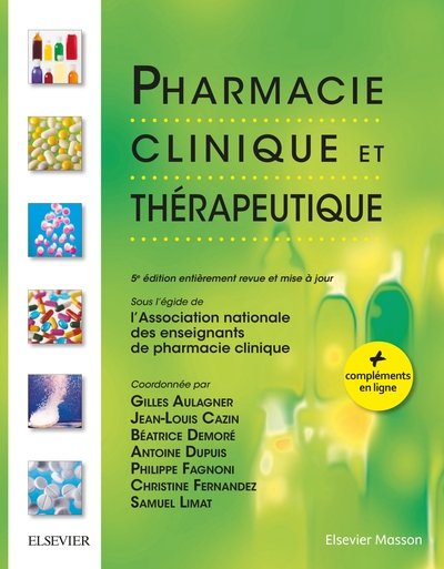 Pharmacie clinique et thérapeutique - Gilles Aulagner