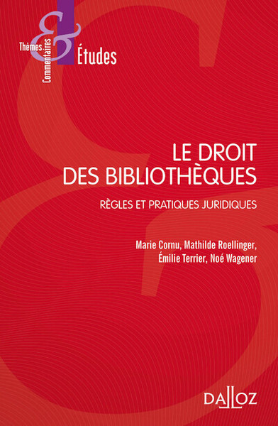 Le droit des bibliothèques