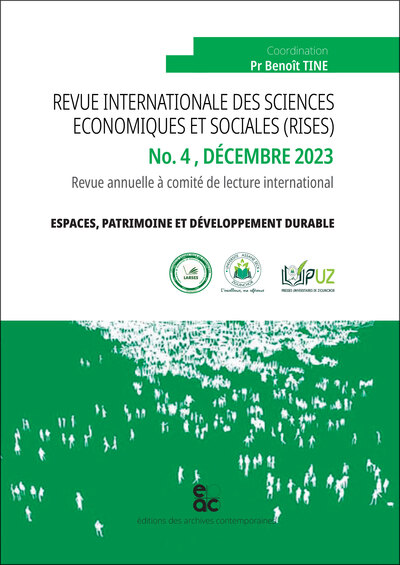 Revue Internationale des Sciences Économiques et Sociales (RISES), No. 4