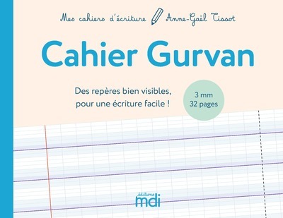 MDI Mes cahiers d'écriture Cahier Gurvan 3mm