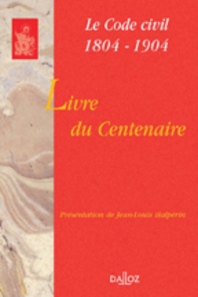 Livre du centenaire