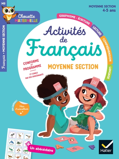 Maternelle Activités de français Moyenne Section - 4 ans - Buster Bone