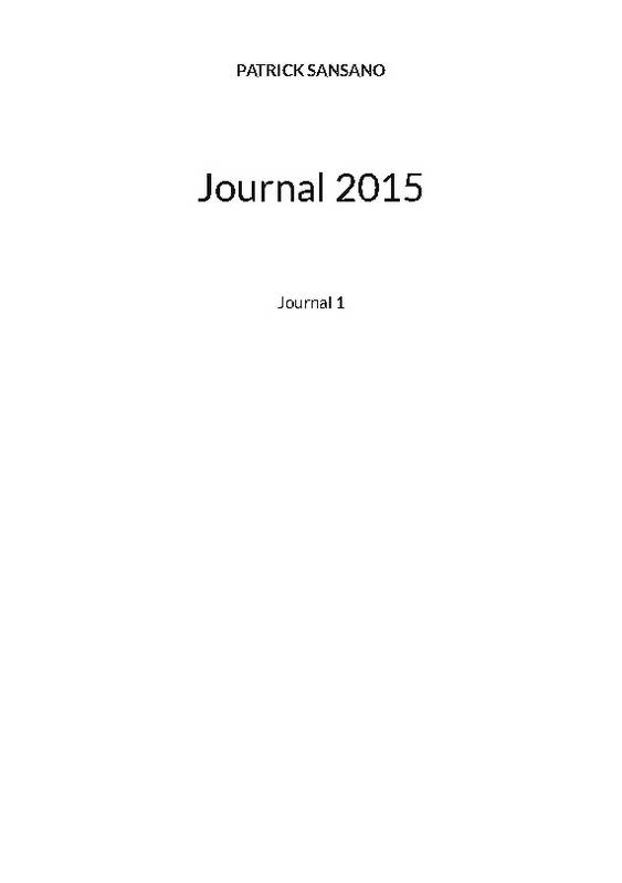 Journal 2015, Journal 1