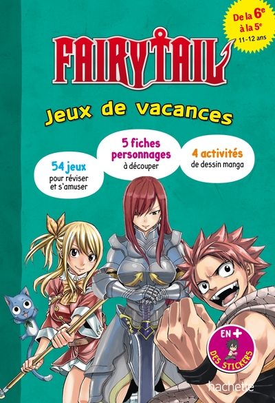 Fairy Tail - Jeux De Vacances 2024 - De La 6e À La 5e