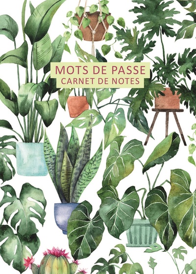 Mots de passe - Carnet de notes (Urban jungle) - Collectif