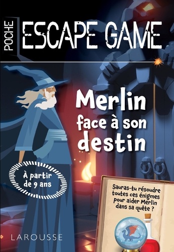 Escape de game de poche Junior - Merlin face à son destin - Valérie Cluzel