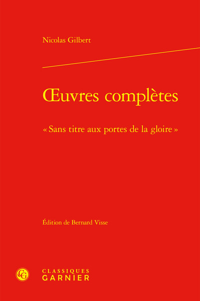 Oeuvres Complètes, « Sans Titre Aux Portes De La Gloire »