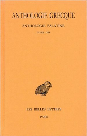 Anthologie grecque Volume 11