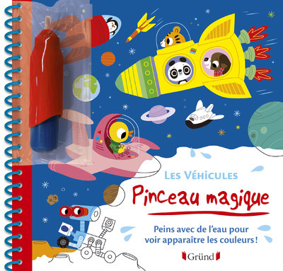 Pinceau magique - Les véhicules